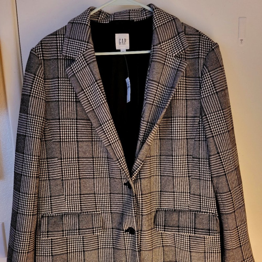 Plaid Blazer